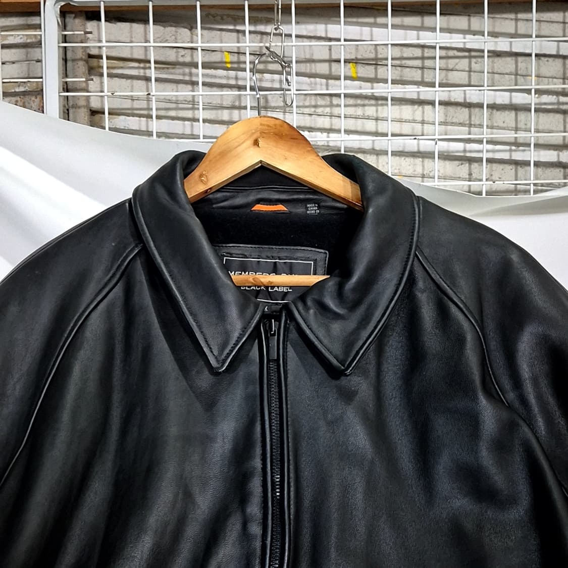 Vtg_통가죽 봄버 자켓 상품이미지2
