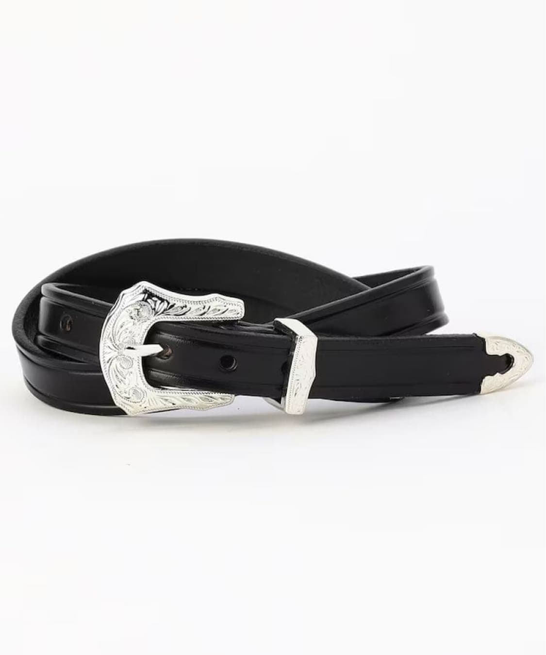 새상품) TORY LEATHER 웨스턴 벨트 블랙  30 상품이미지1