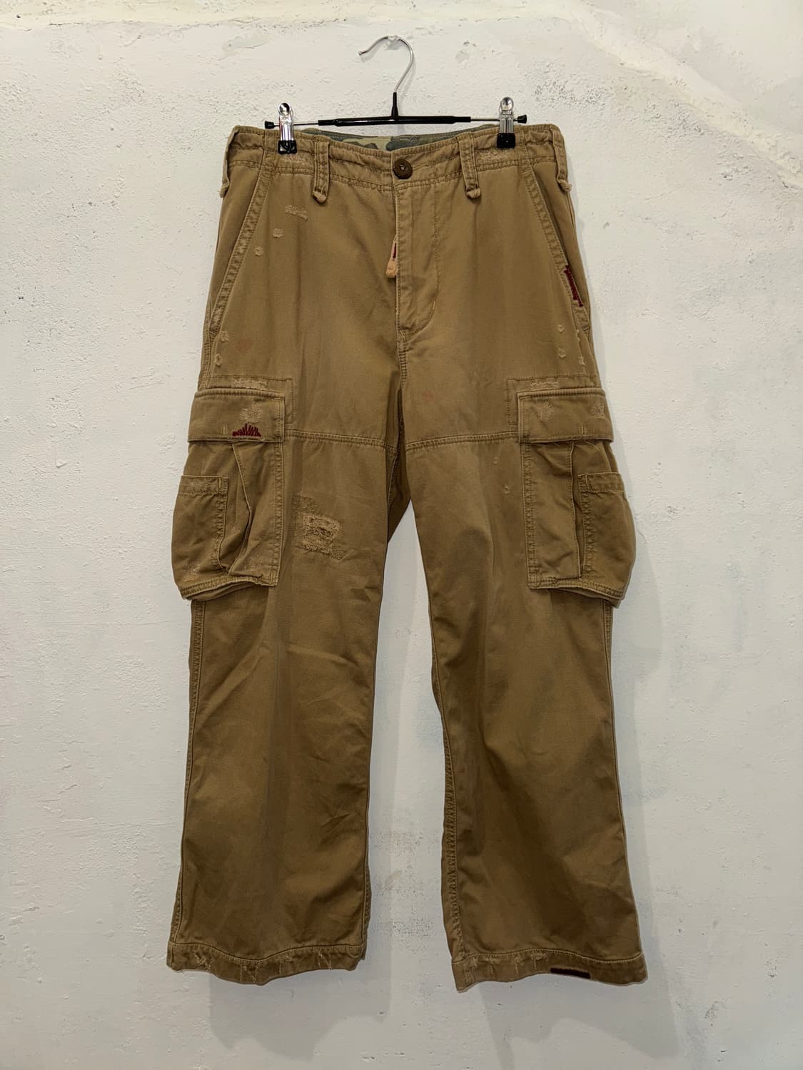 LEVIS 리바이스 베이지 데미지 카고팬츠 상품이미지1