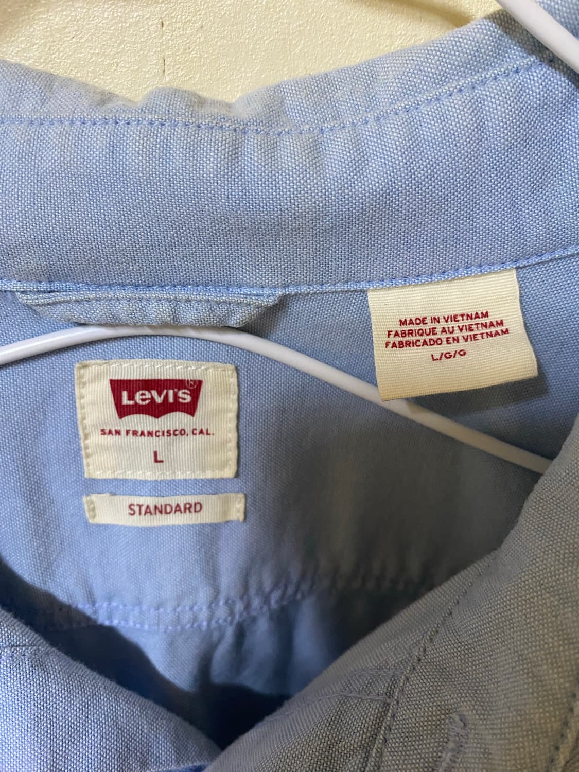 리바이스 데님셔츠 상품이미지3