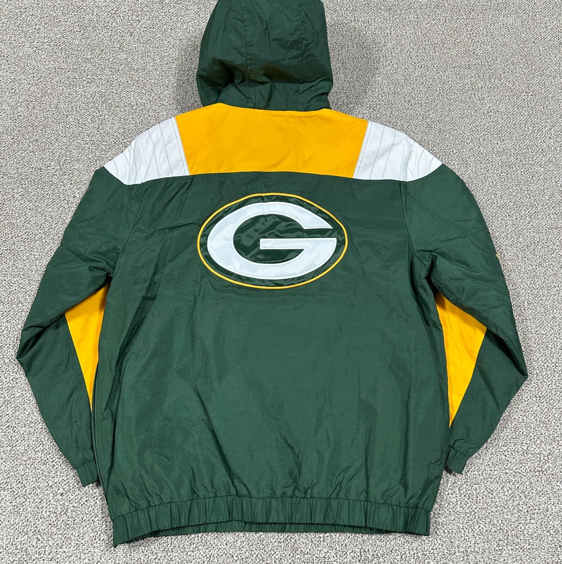 90s 스타터 그린베이 패커스 아노락 풀오버 자켓 L 상품이미지6