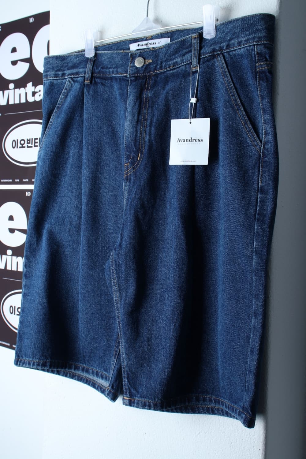 (2XL) 어반드레스 반바지 팬츠 새상품 빅사이즈 버뮤다 청-P9892 상품이미지1