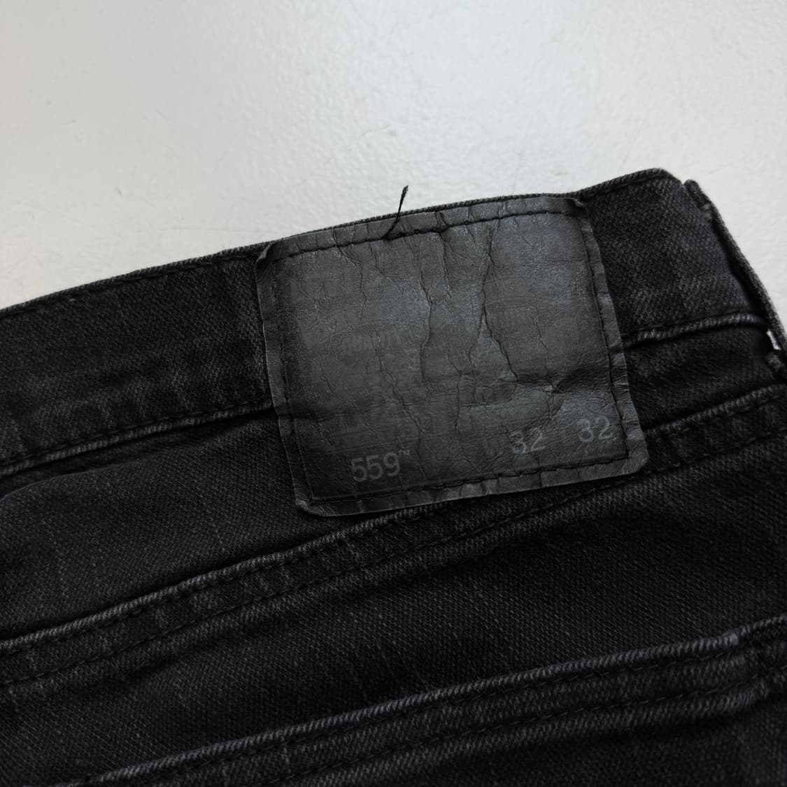 리바이스 559 흑청 새깅 데님팬츠 상품이미지6