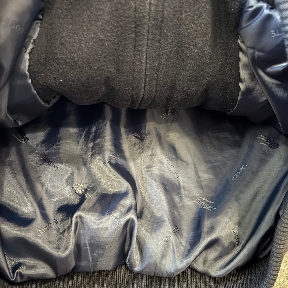 라코스테 서광제조 울 네이비 블루종 자켓 상품이미지6