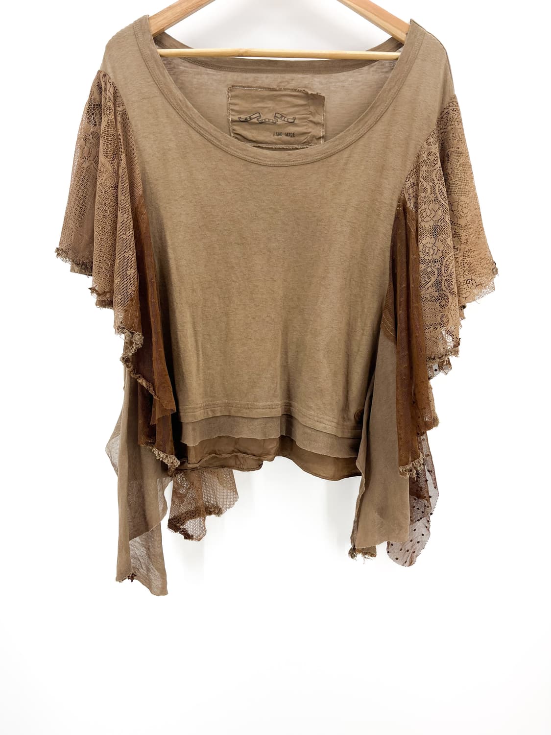 핸드메이드 그런지 페어리 레이스 오프숄더 상품이미지4