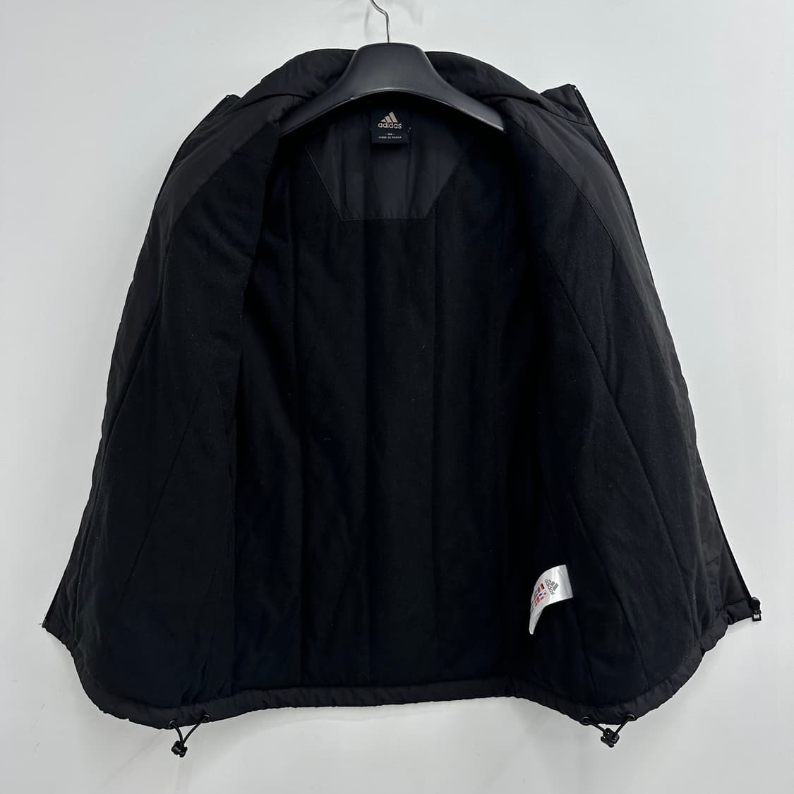 90 아디다스 여자 루즈핏 누빔 자켓 상품이미지3