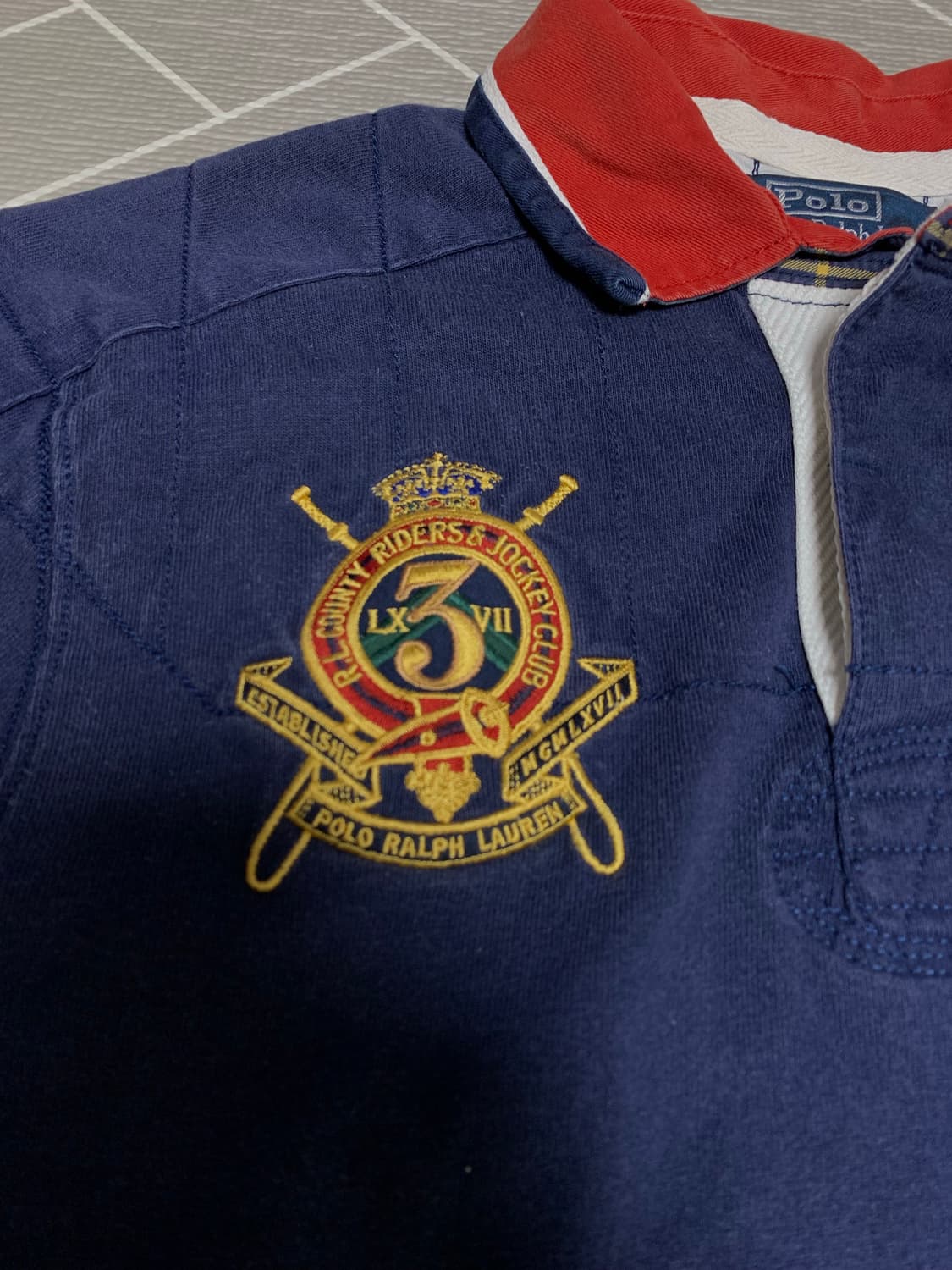 폴로 빅포니 긴팔 네이비 상품이미지3