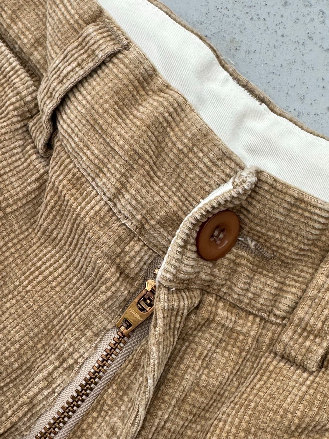 Jp 오시코시 코듀로이 와이드 팬츠 (30) 상품이미지2