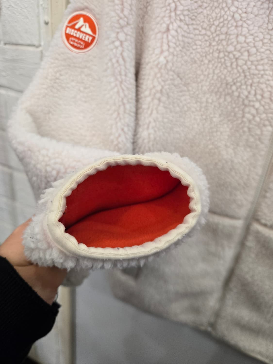 95,M)) Discovery 디스커버리 양털점퍼! 상태 굿굿굿! 상품이미지3