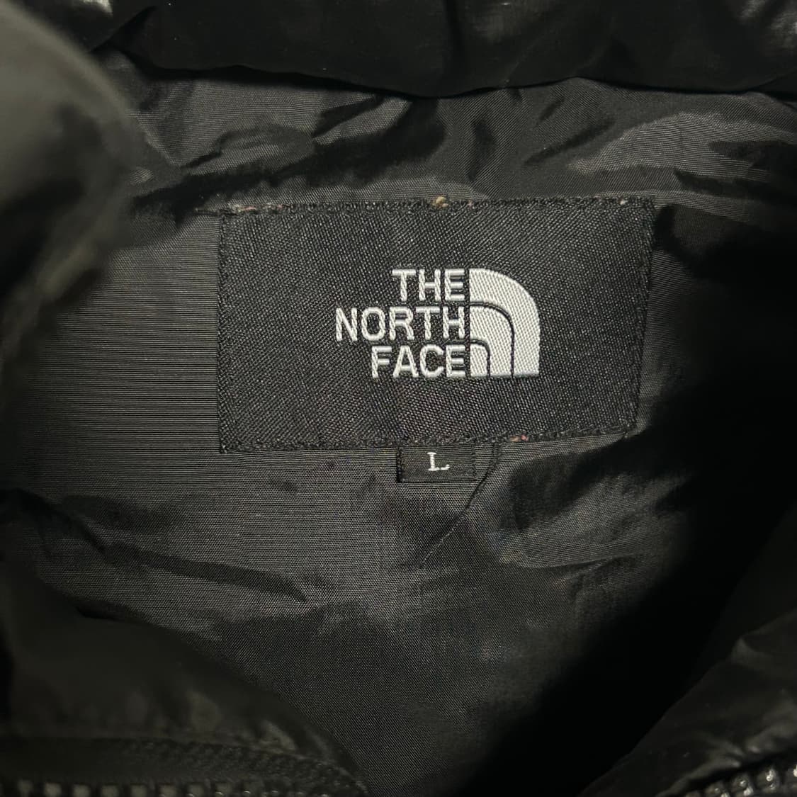 노스페이스 850 구스다운 후드 패딩 조끼 베스트 블랙 L 상품이미지7