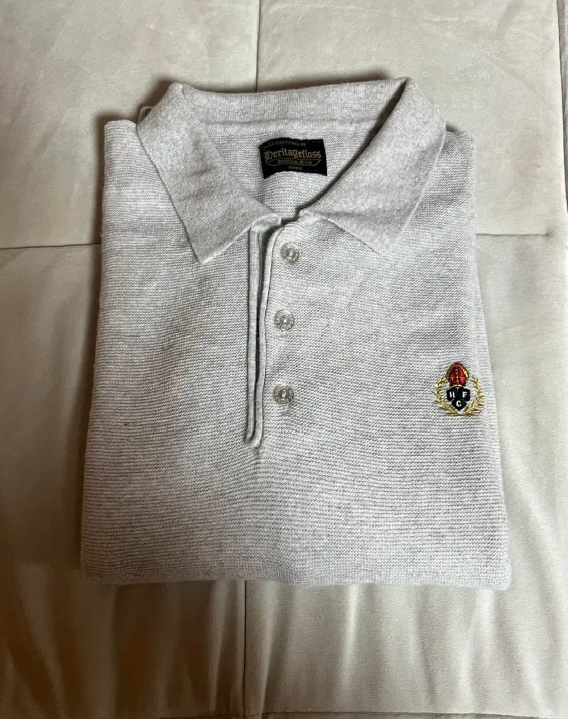 헤리티지 플로스 CREST WOOL POLO SHIRT 상품이미지4