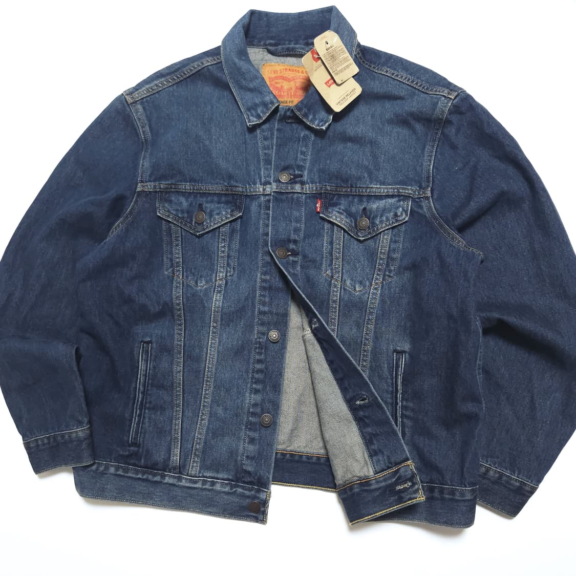 리바이스 Levis 빈티지핏 데님 트러커 자켓 상품이미지2