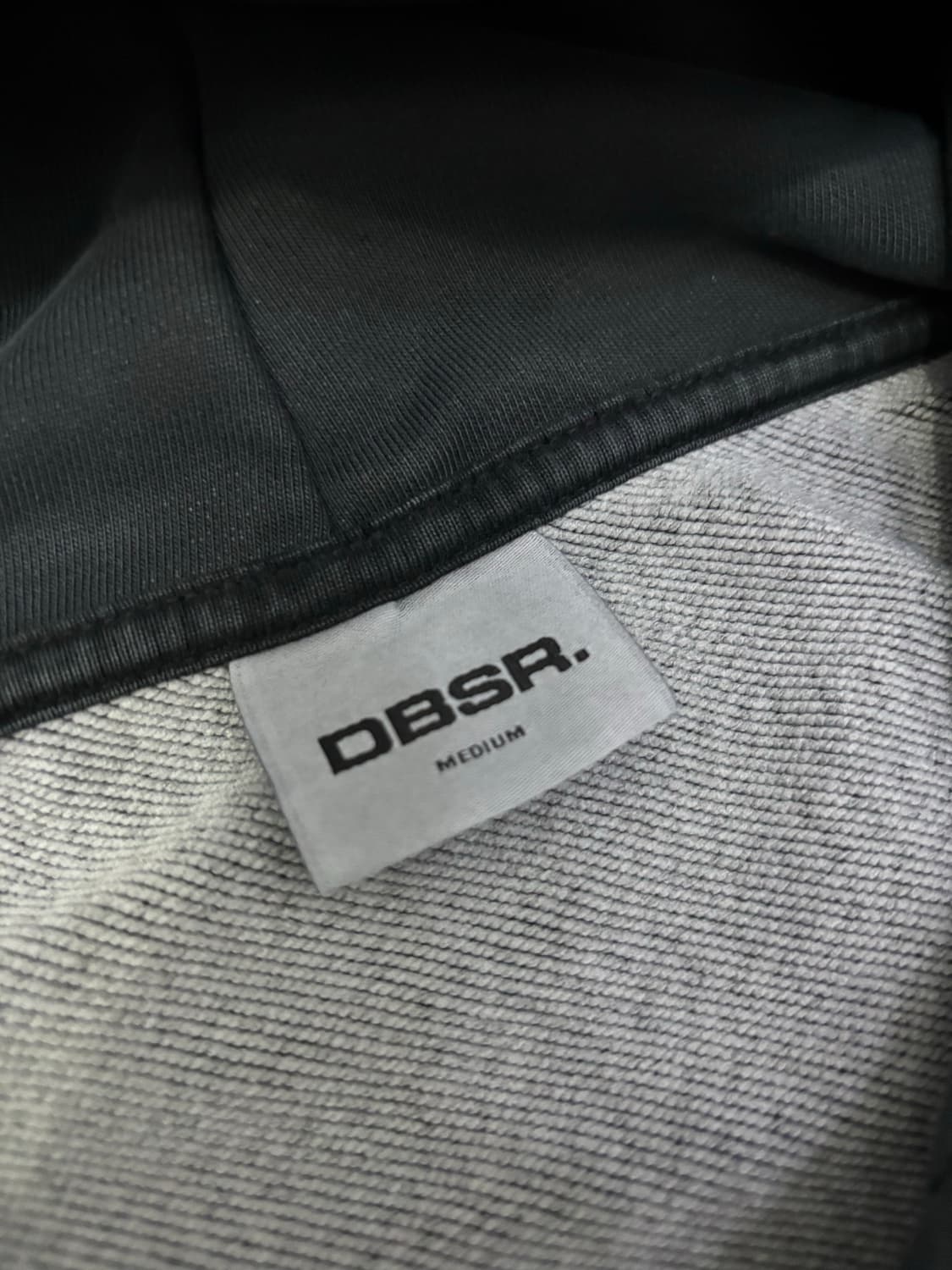 DBSR 후드티 워시드블랙 m 상품이미지3