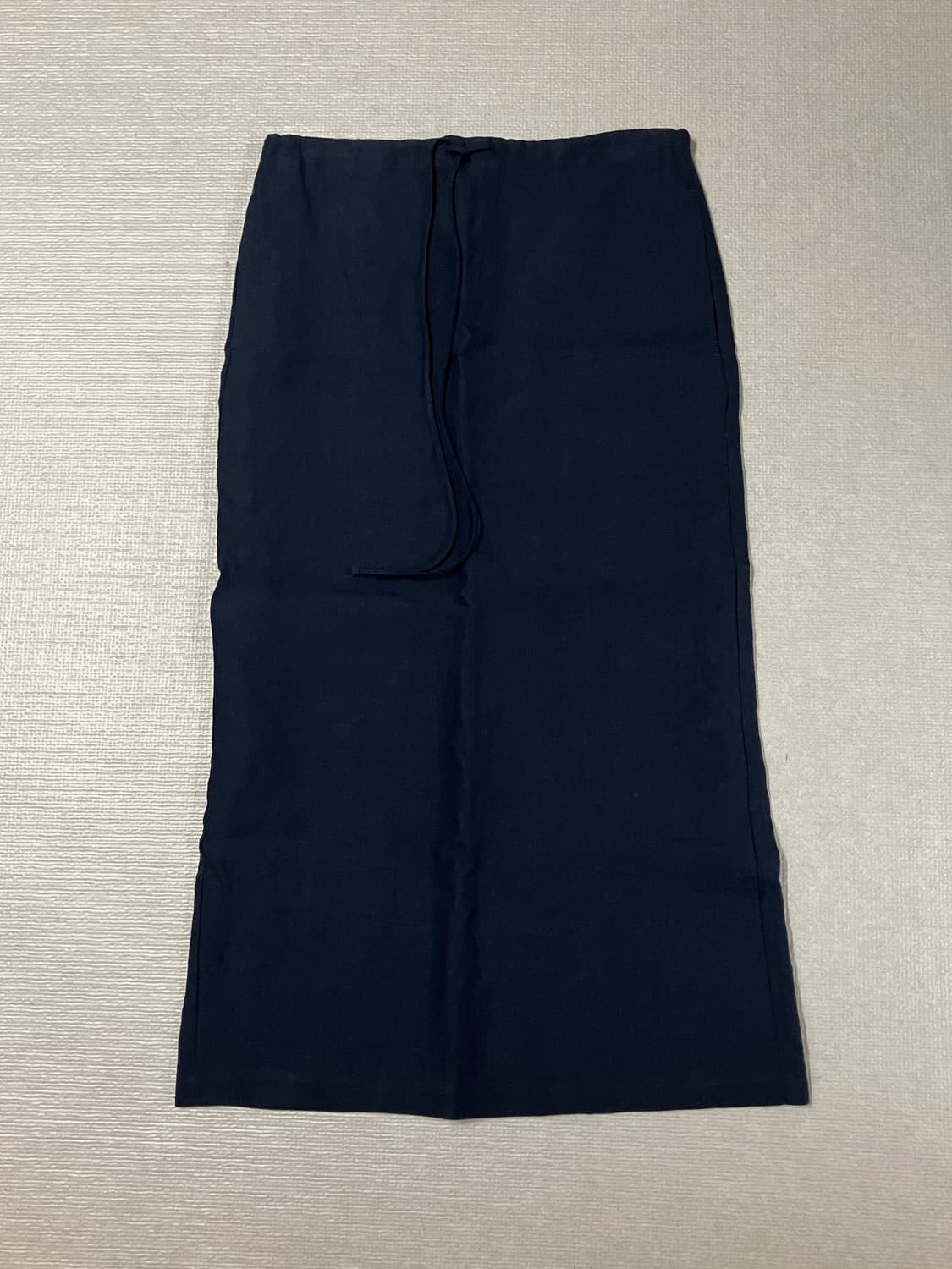 블루브릭 Linen string skirt (navy) S 상품이미지3