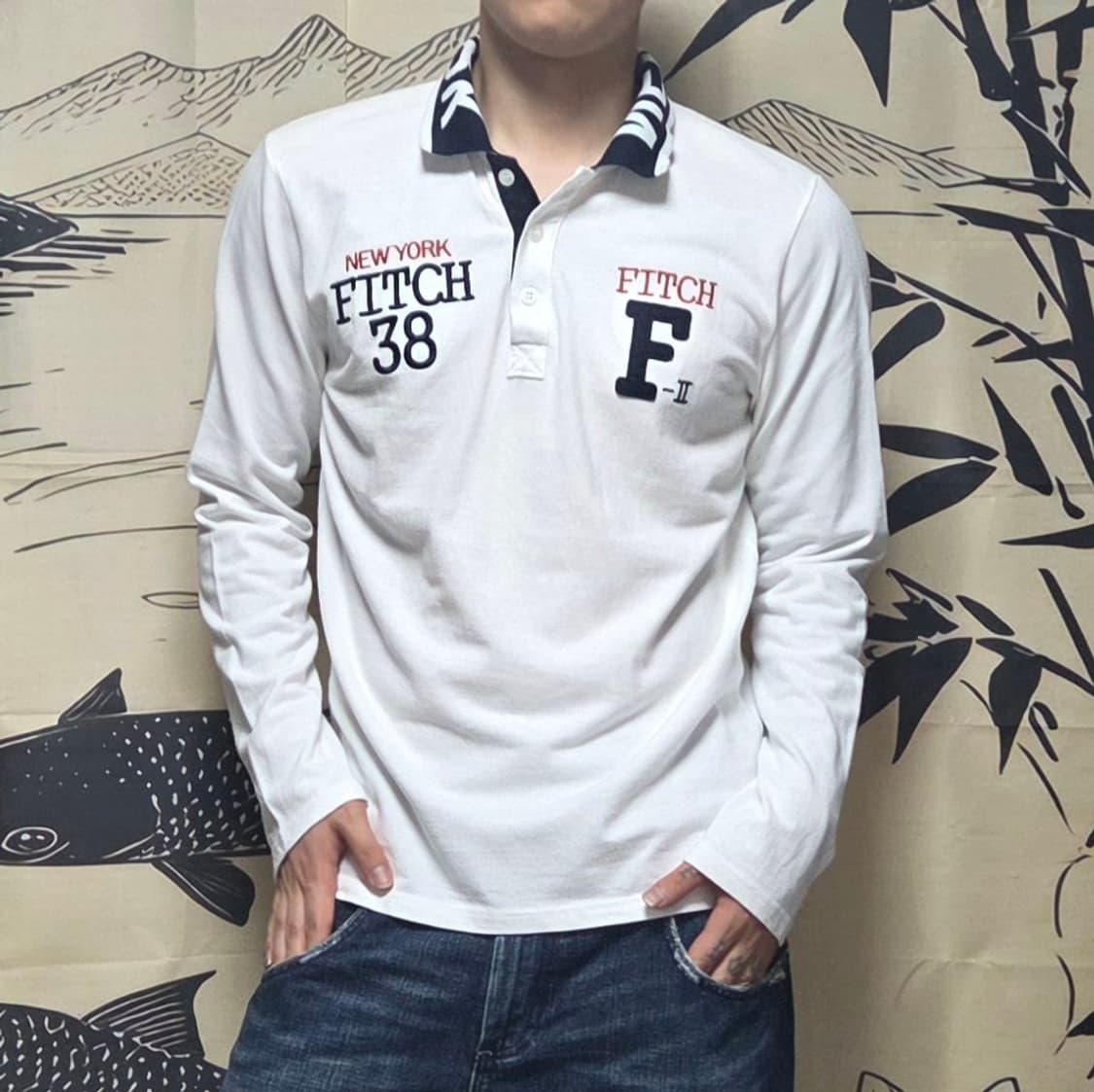 NEW YORK FITCH 하이넥 카라 롱슬리 상품이미지5