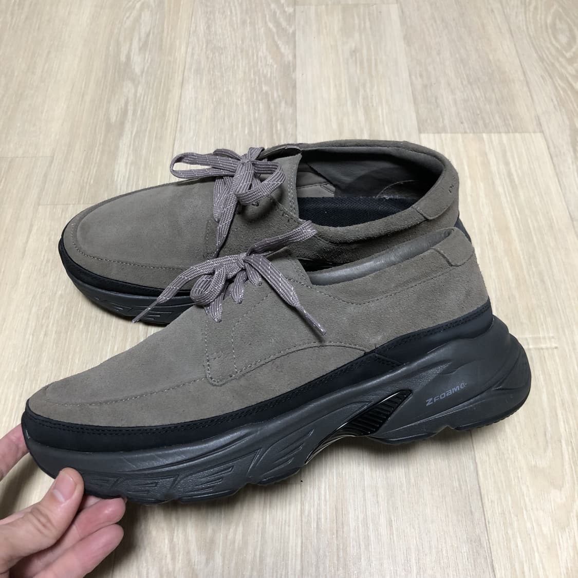 (265) 네이더스 NEITHERS 데상트 더비 크로스오버 타우페 슈즈 상품이미지1