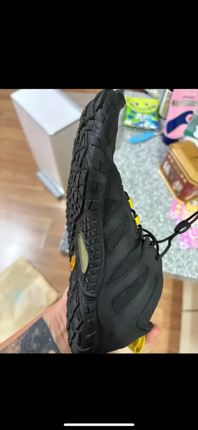 비브람 파이브핑거스 V-Trail 블랙/옐로우 2.0 eu 37 상품이미지3