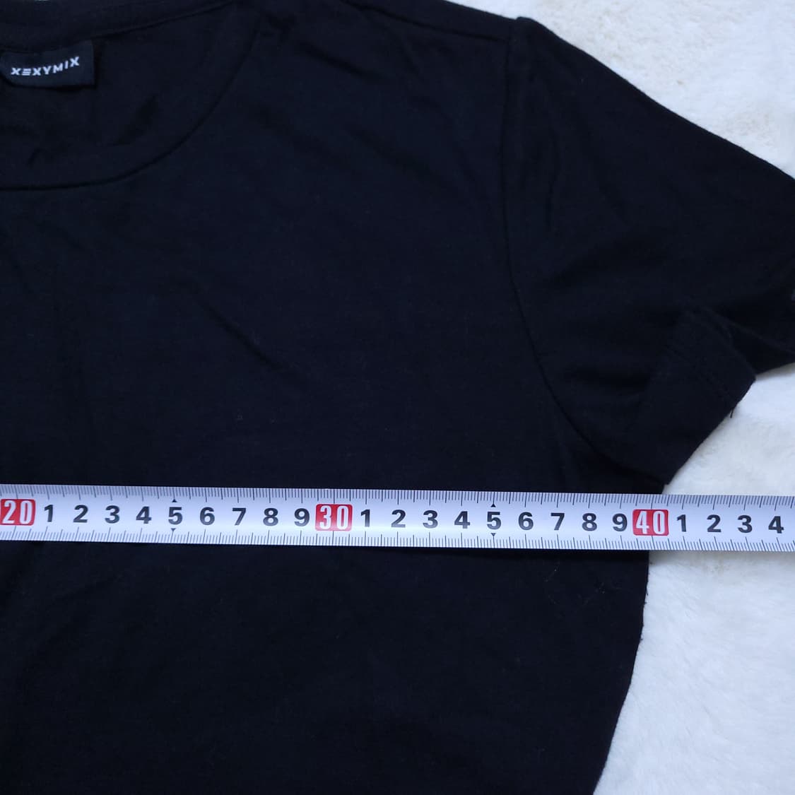 젝시믹스 여성 크롭티셔츠 L 0404  뽀샤샤 상품이미지4