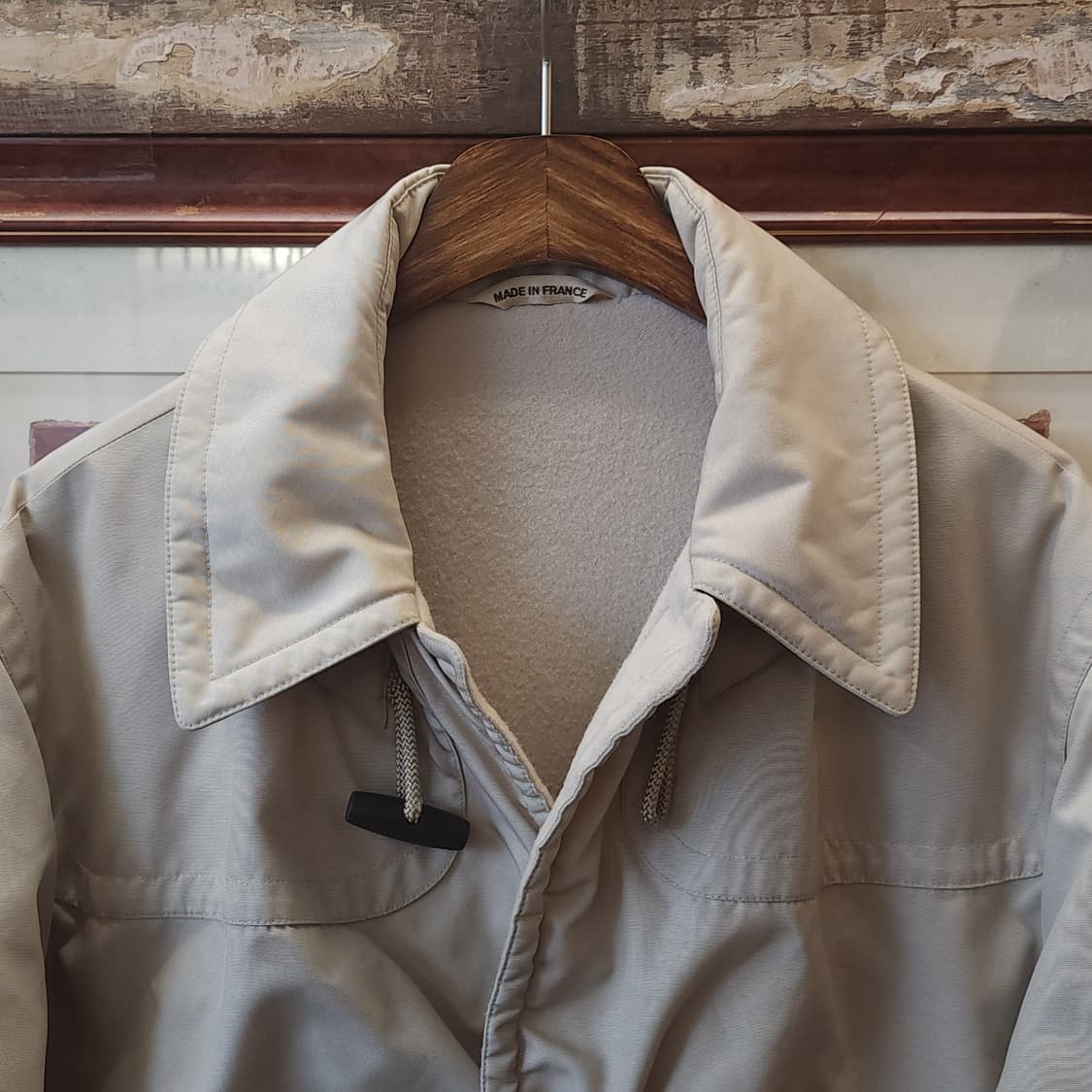 90s 에르메스 더플코트 캐시미어 라이닝 아이보리 코트 48 상품이미지3