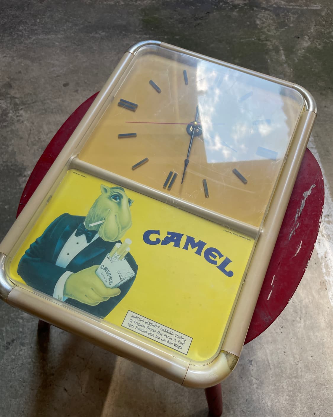 90s Camel Cigarette Promo WallClock(1991 상품이미지4