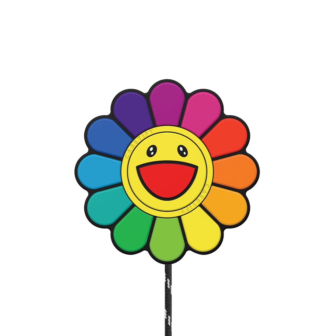 케이스티파이 무라카미 다카시 무선 충전기 플라워 레인보우 상품이미지2