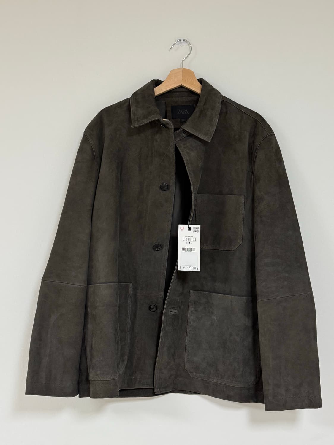 자라 스웨이드 가죽재킷 리미티드 에디션 상품이미지5