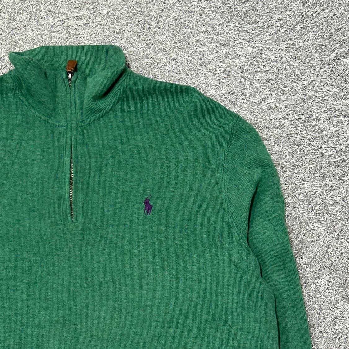 [95-100] 폴로 반집업 니트 상품이미지1