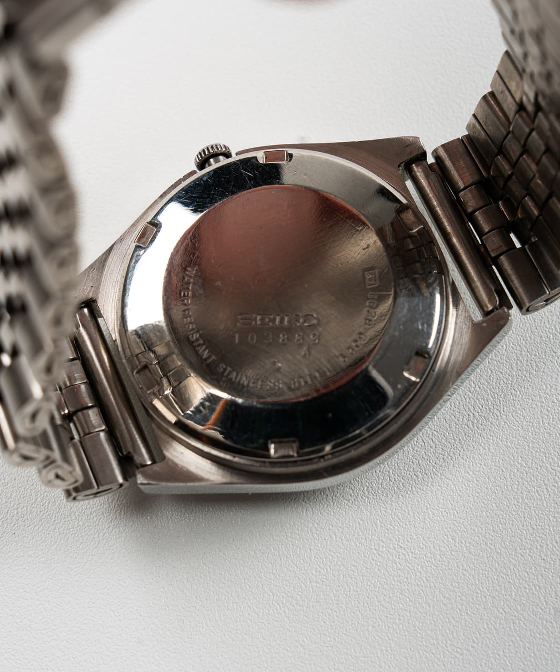 80's 세이코 5 Automatic Japan Green Watch 상품이미지5