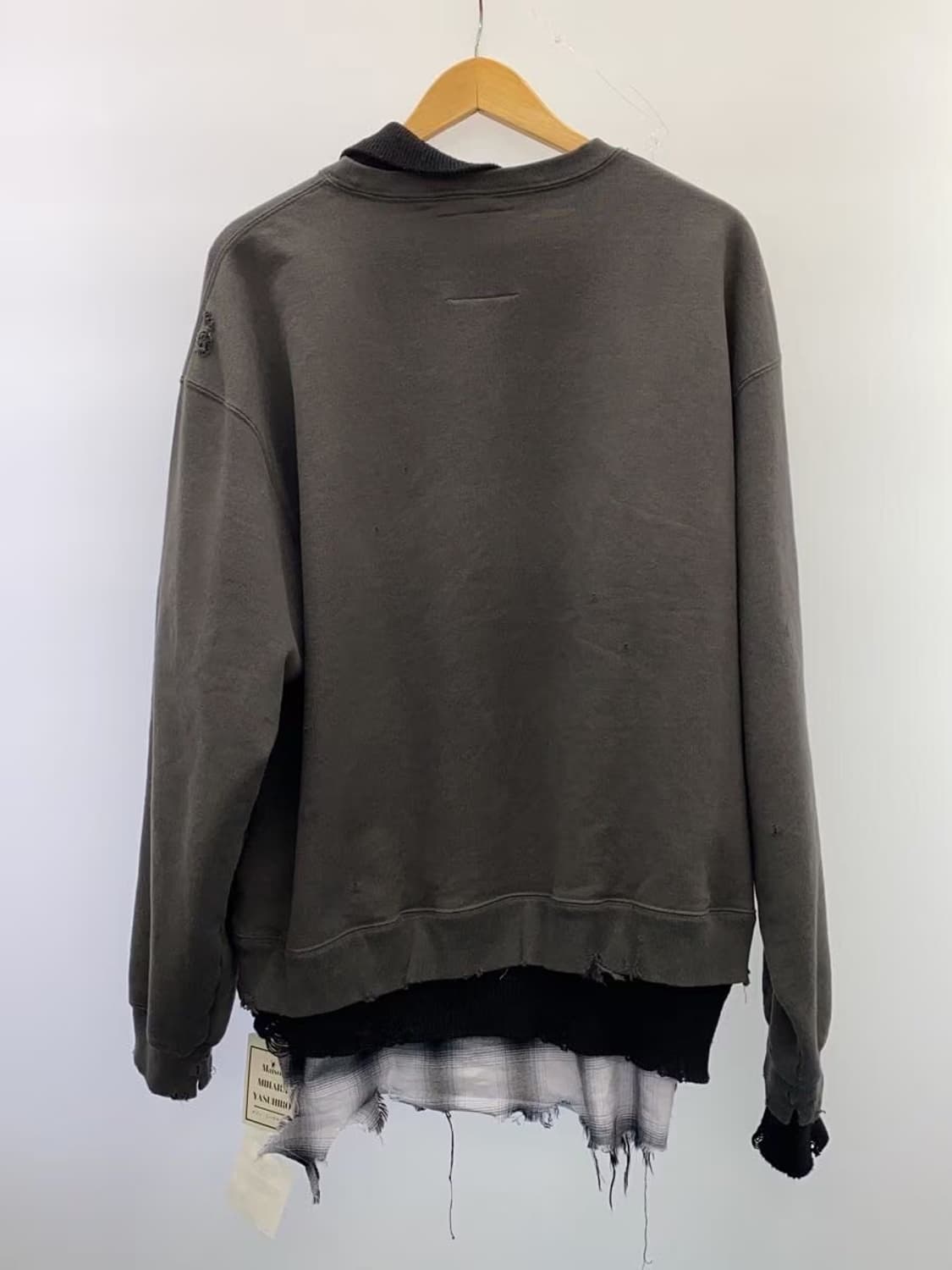MIHARA YASUHIRO Triple Layered Sweatshir 상품이미지2
