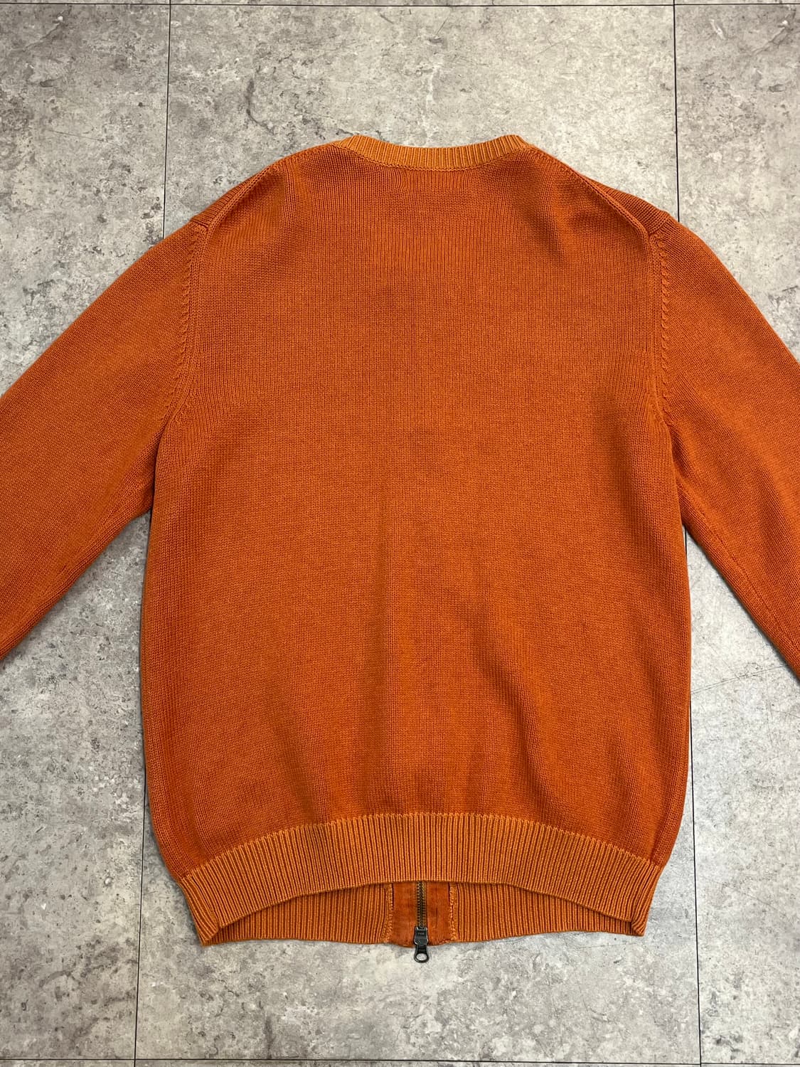 에디바우어 니트 집업 자켓 오렌지 S #csz2490 상품이미지6