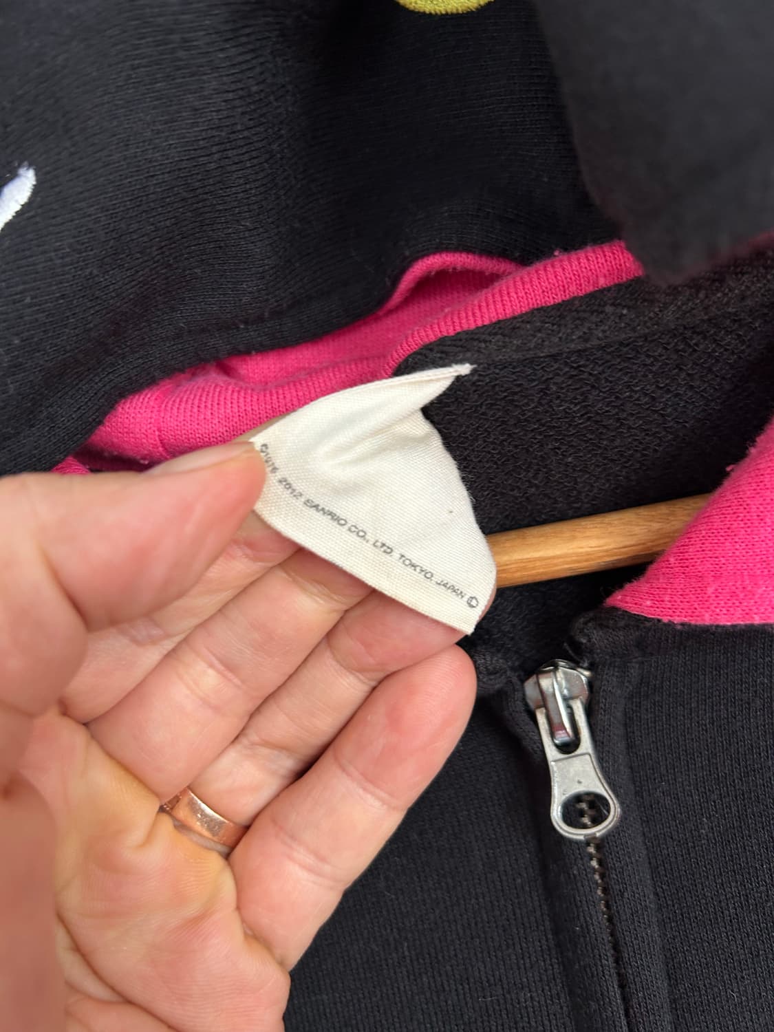 Hello kitty 후드집업 모리걸펑크 상품이미지4