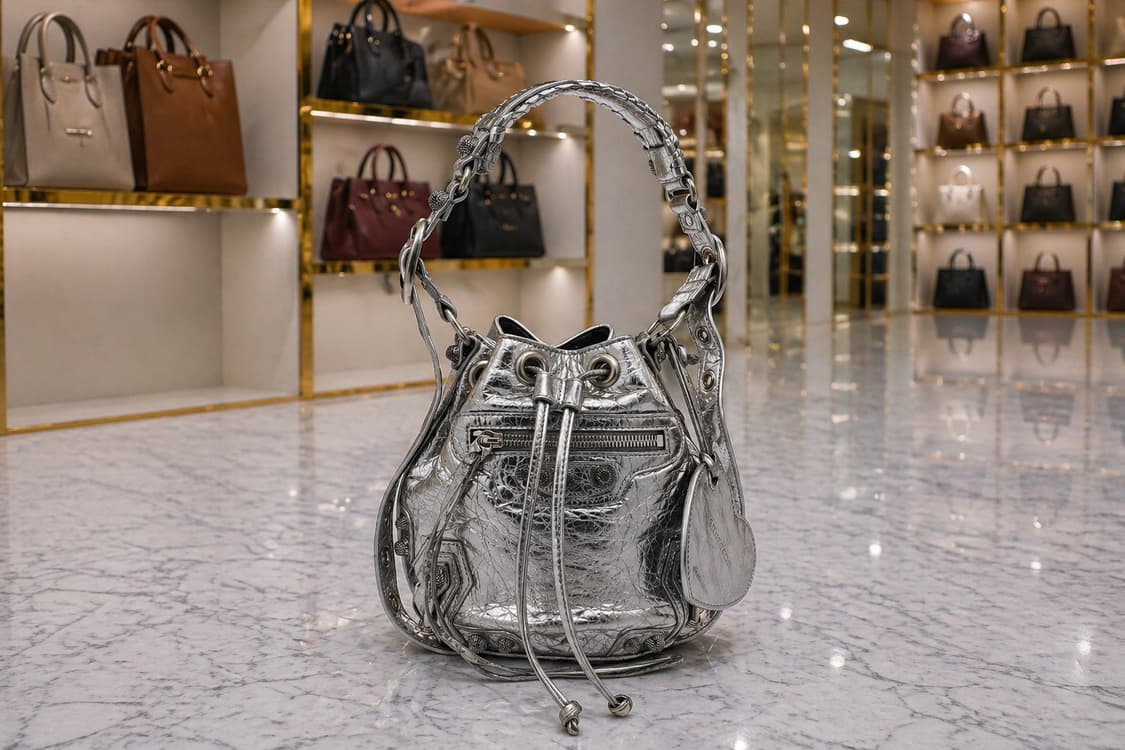 [A급] 발렌시아가 르 카골 버킷백 XS 판매합니다!!! 상품이미지1