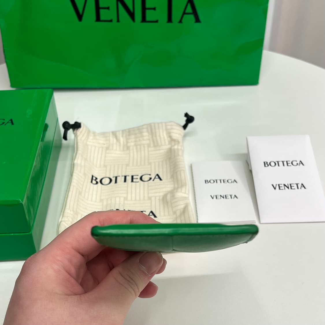 보테가베네타 카세트 카드지갑 (풀박스) 상품이미지5