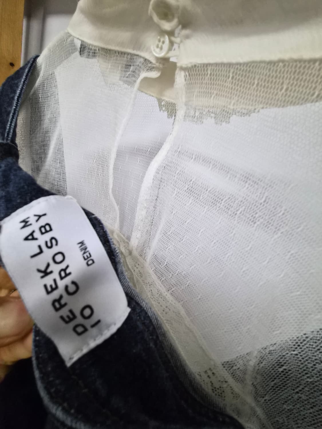 데렉램 10 크로스비 시그니처 데님 뷔스티에 상품이미지5