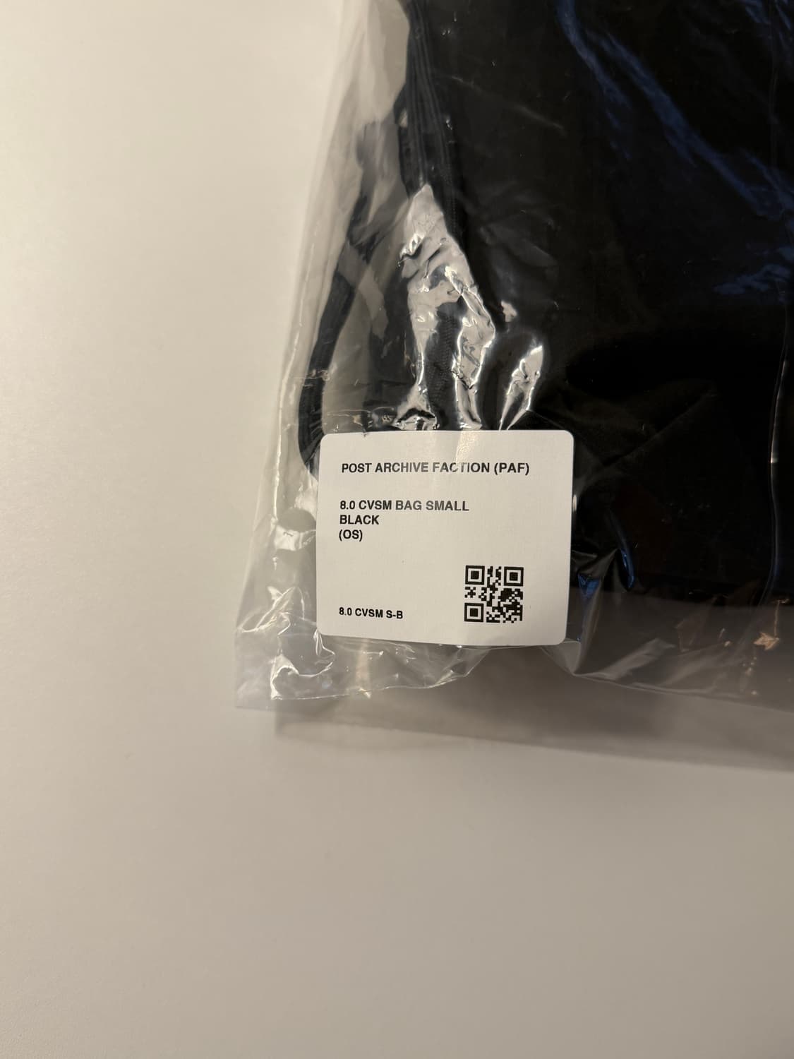 포스트아카이브팩션 8.0 CVSM BAG 블랙 새상품 상품이미지3