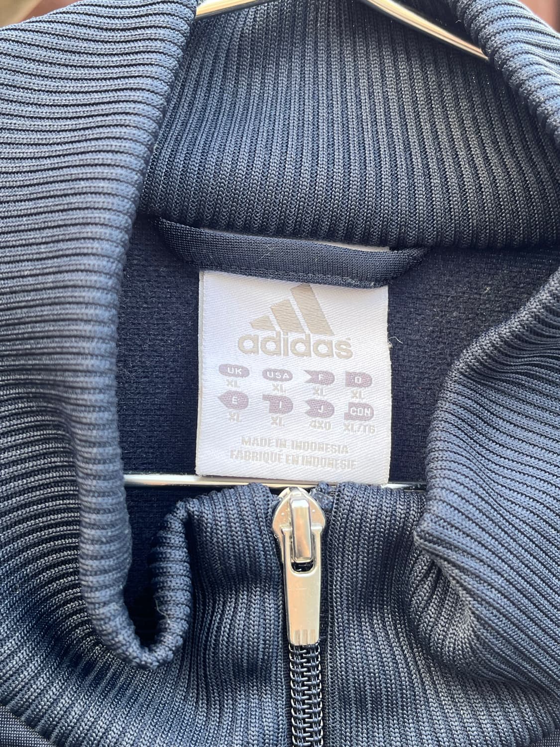 4XL 아디다스 네이비 삼선 져지 상품이미지7