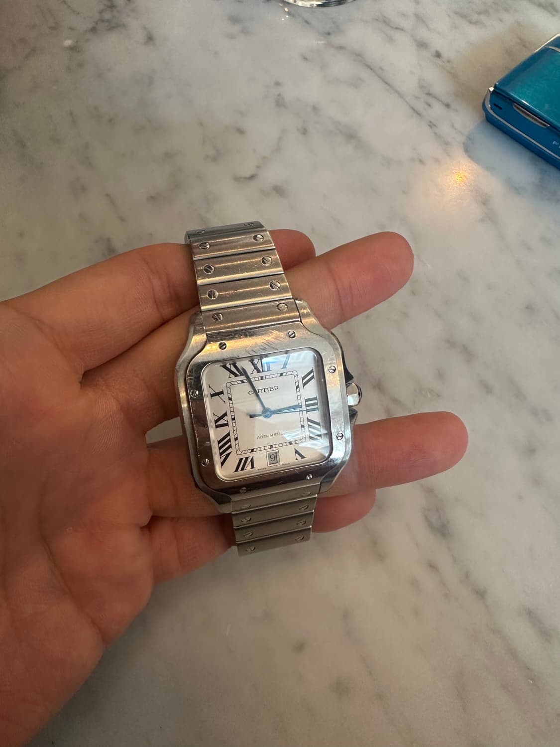 까르띠에 산토스 LM 상품이미지2