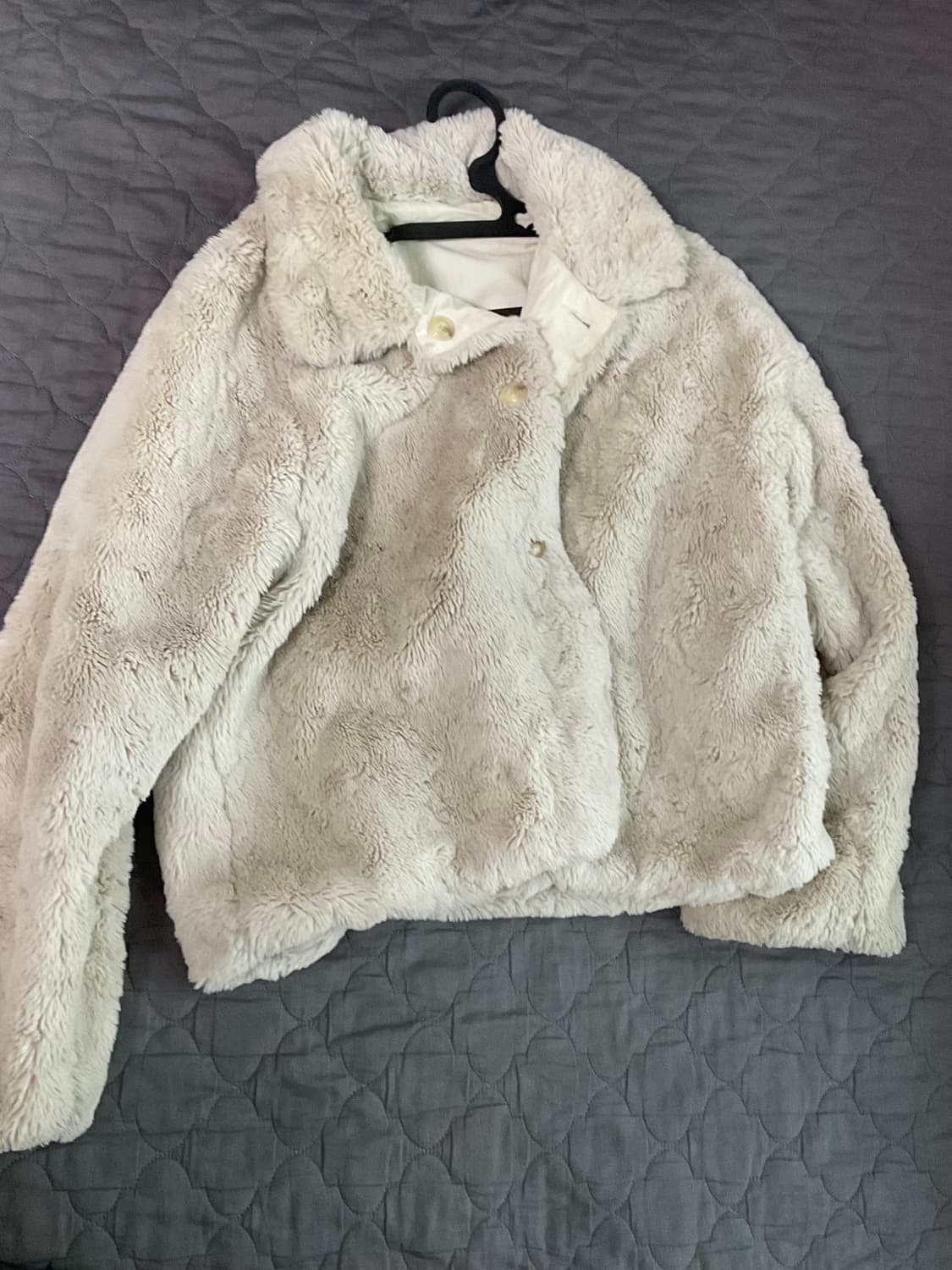 리버서블 퍼자켓 상품이미지1