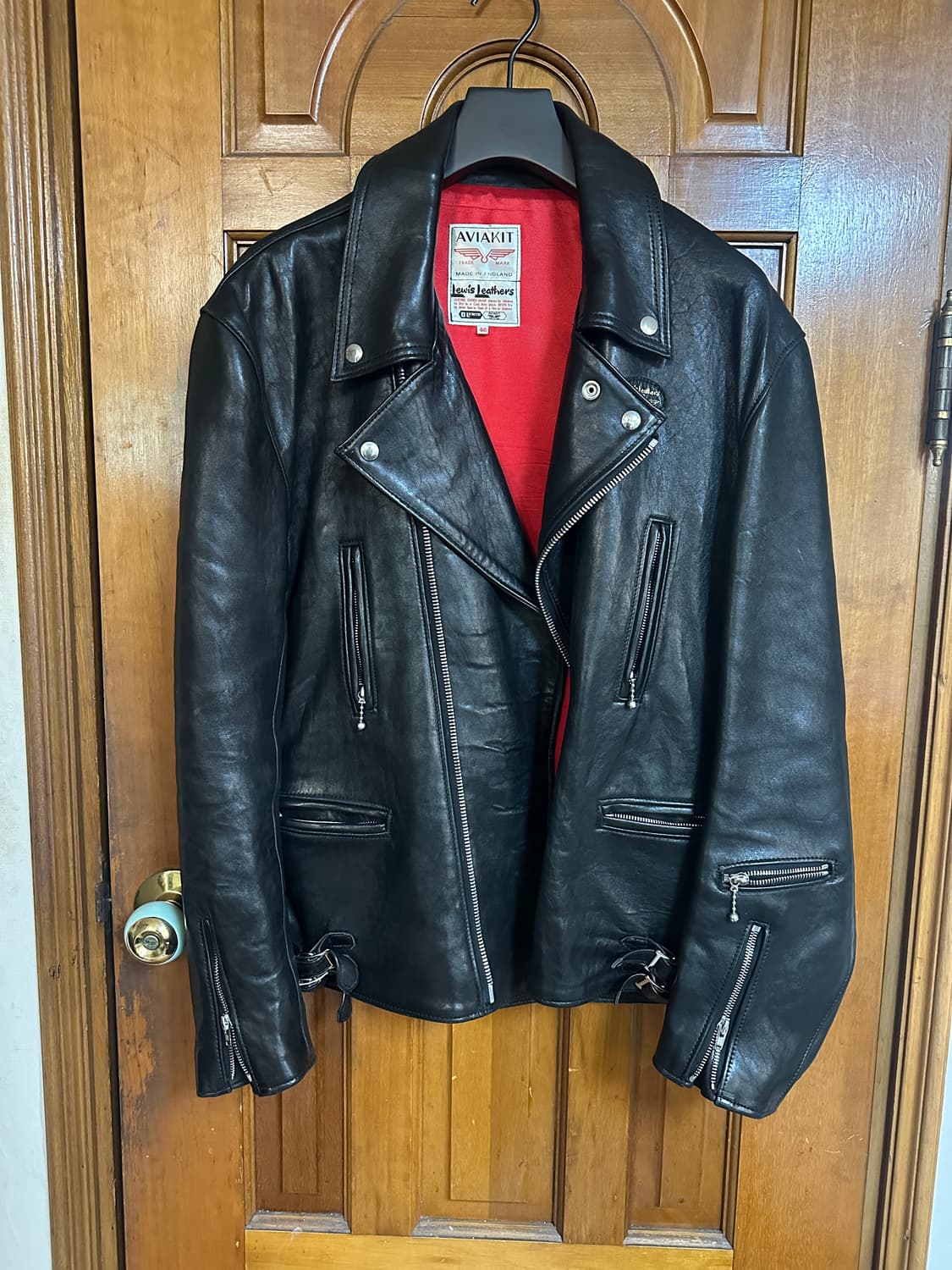 Lewis Leathers Riding Jacket Sheep Skin 상품이미지1