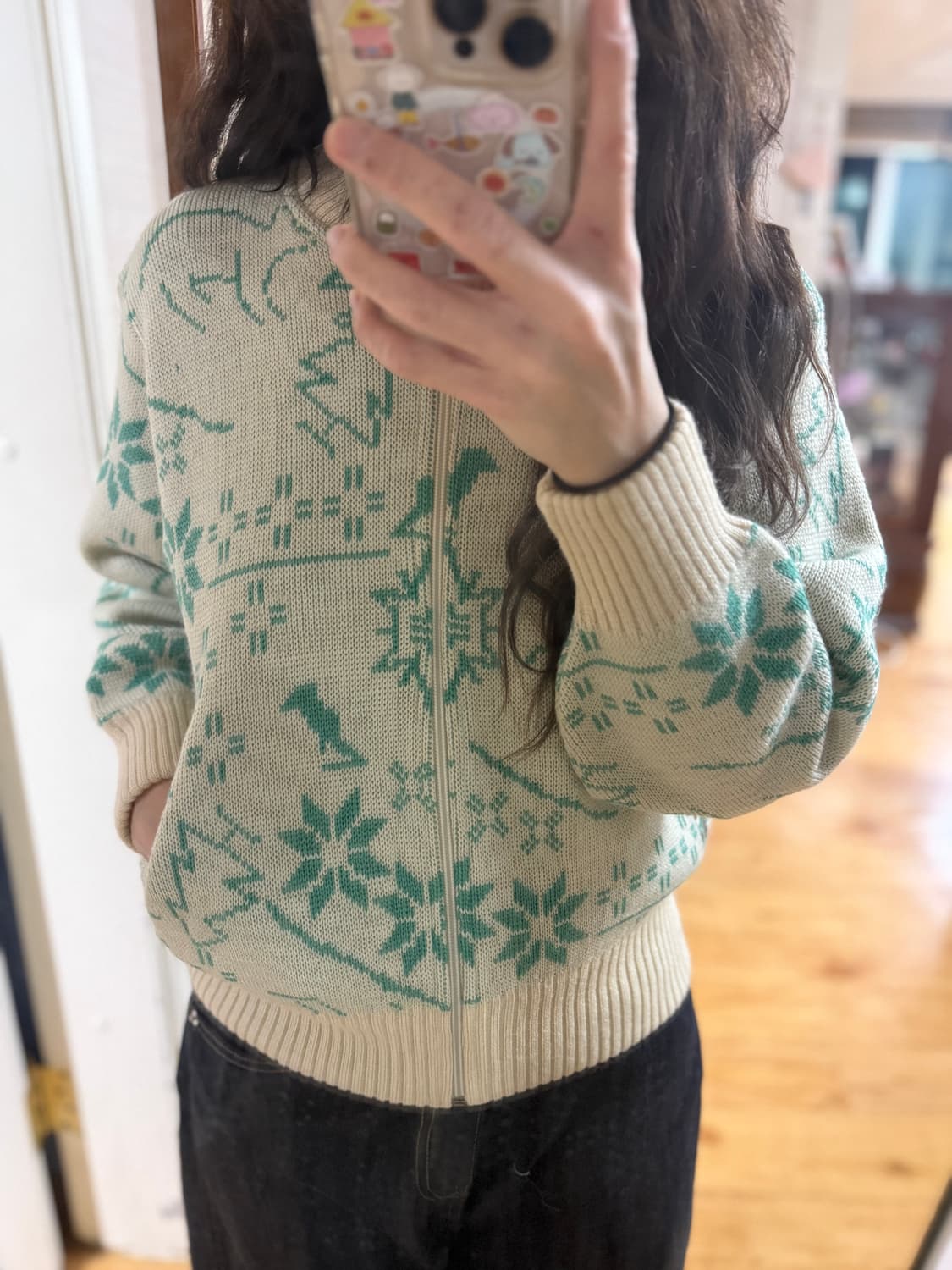 눈꽃 자켓 상품이미지3