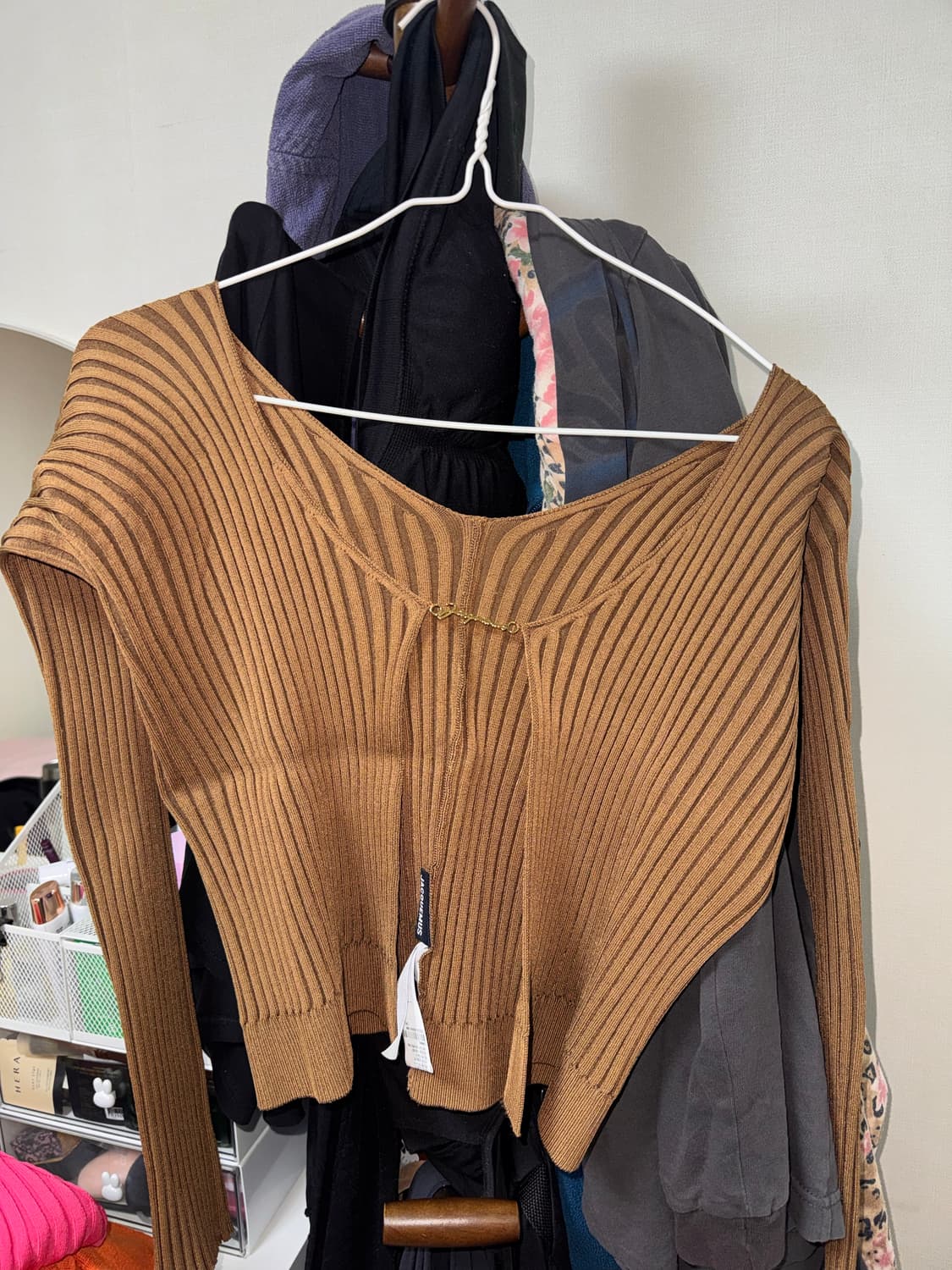 Jacquemus 자크뮈스 프랄루 골지 니트 가디건 상품이미지3