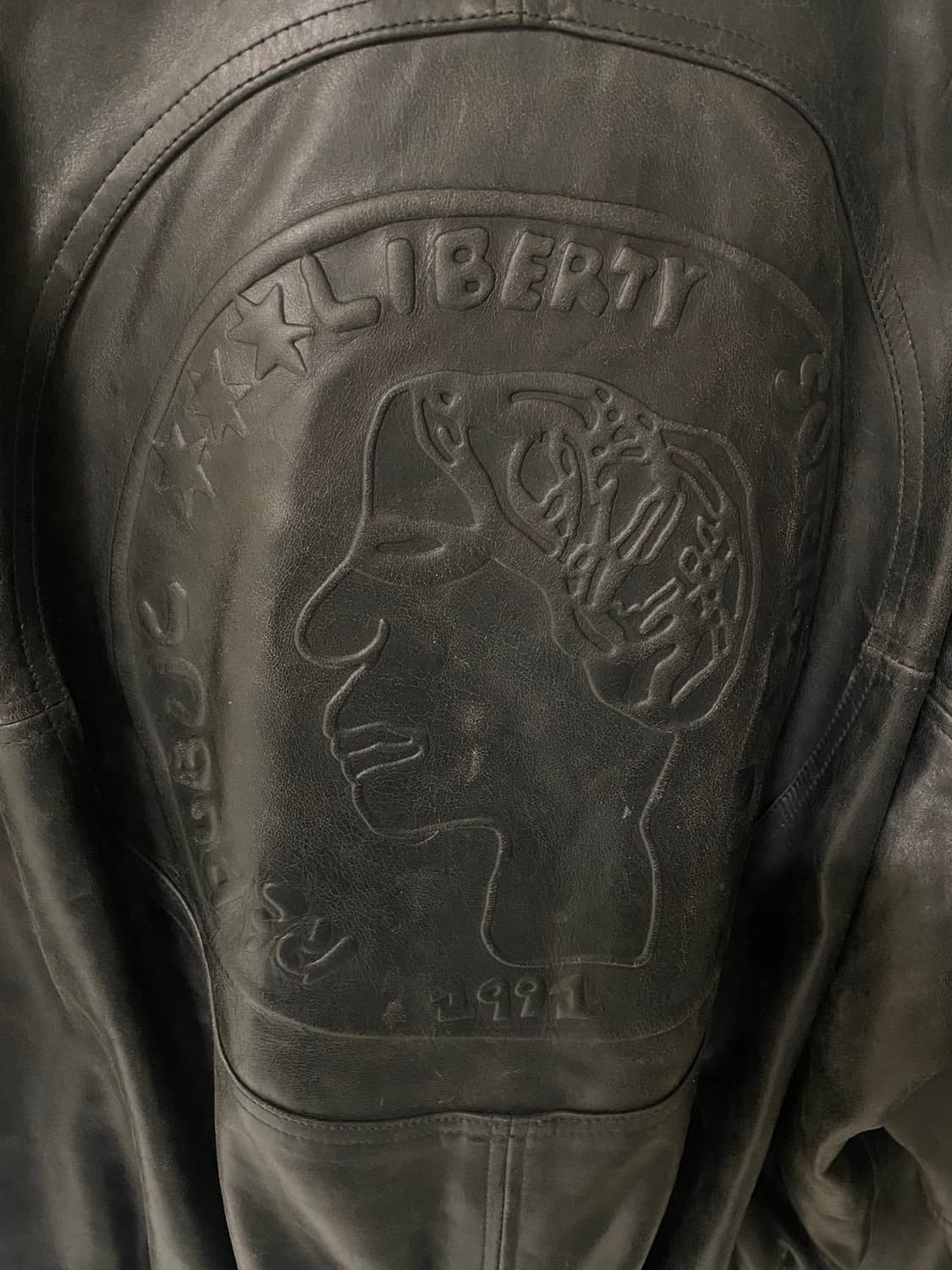 stu 행크 가죽자켓 m 상품이미지5