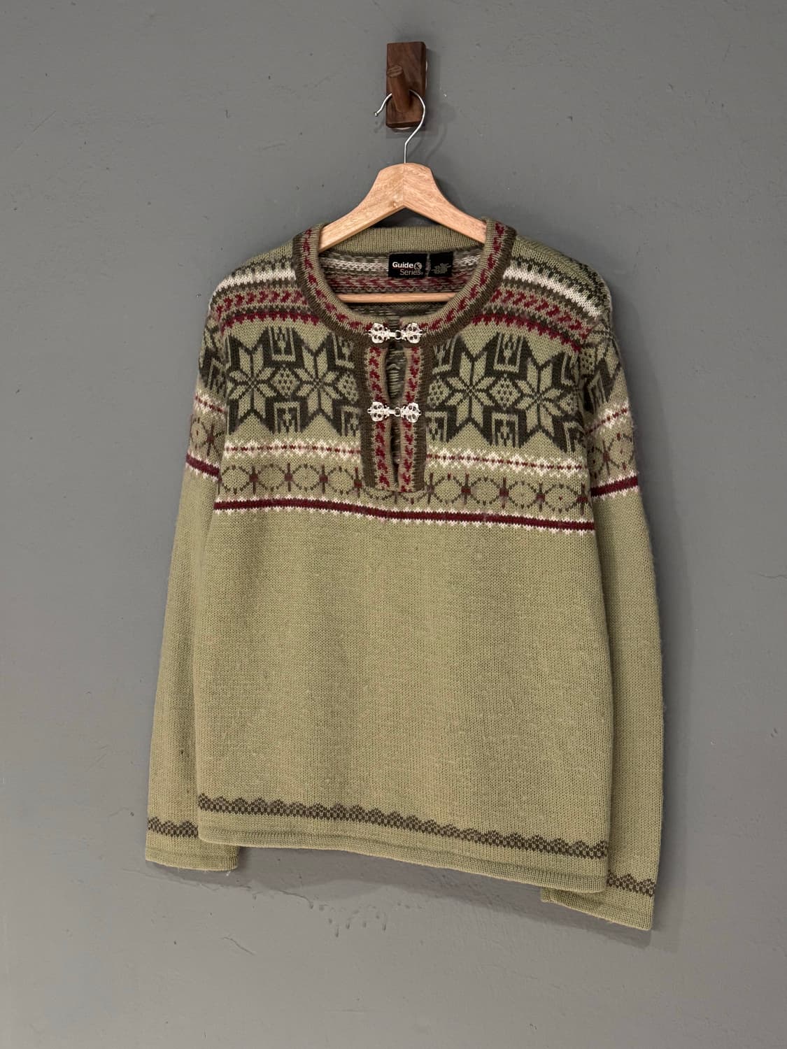 Guide Series 노르딕 버클 울 니트 상품이미지1