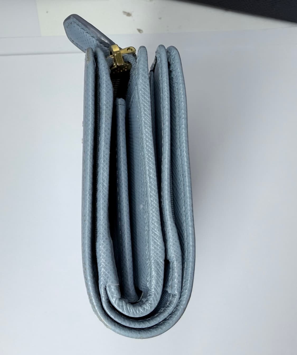 [정품] 프라다 사피아노 스카이블루 지갑 상품이미지9