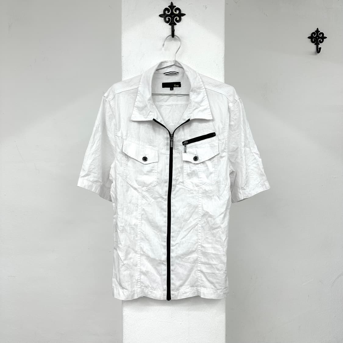 White formal short jacket 상품이미지3