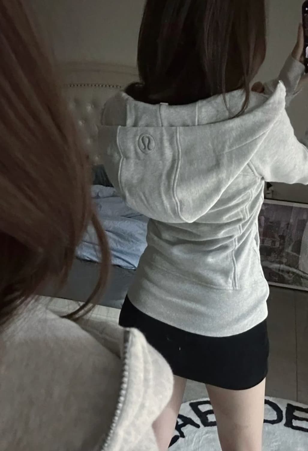 룰루레몬 스쿠바 풀집 후디 그레이 2사이즈 판매해요 상품이미지1