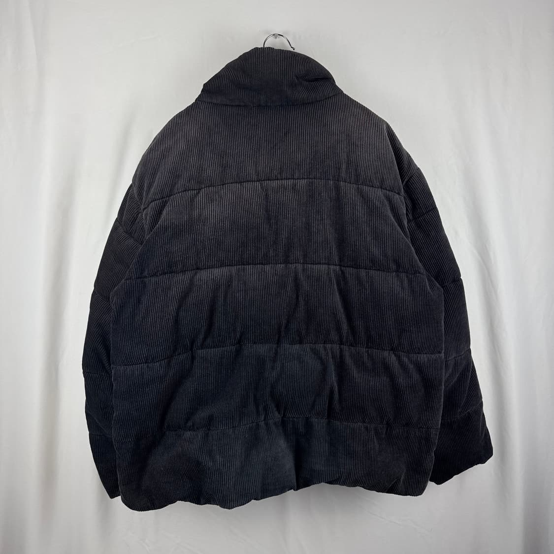 (M) 타미진스 코듀로이 오버핏 푸퍼 패딩 블랙 상품이미지6