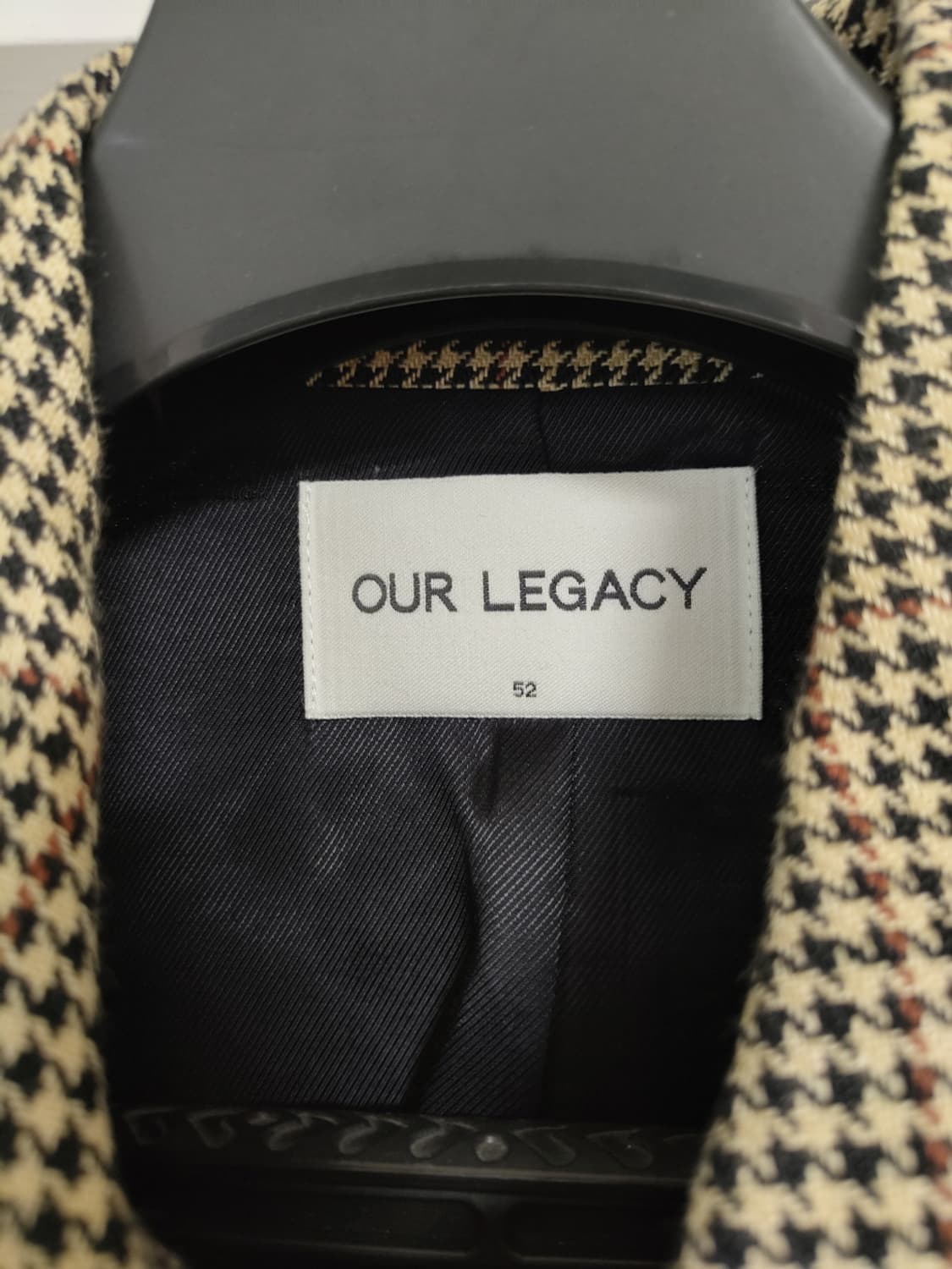 OUR LEGACY  Houndstooth Classic Car Coat 상품이미지6