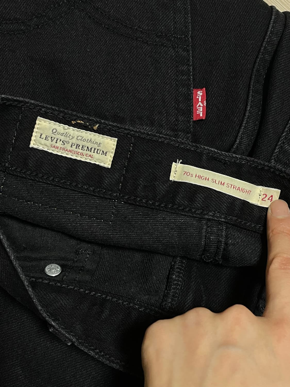 리바이스 하이 슬림 스트레이트 우먼 24 상품이미지2