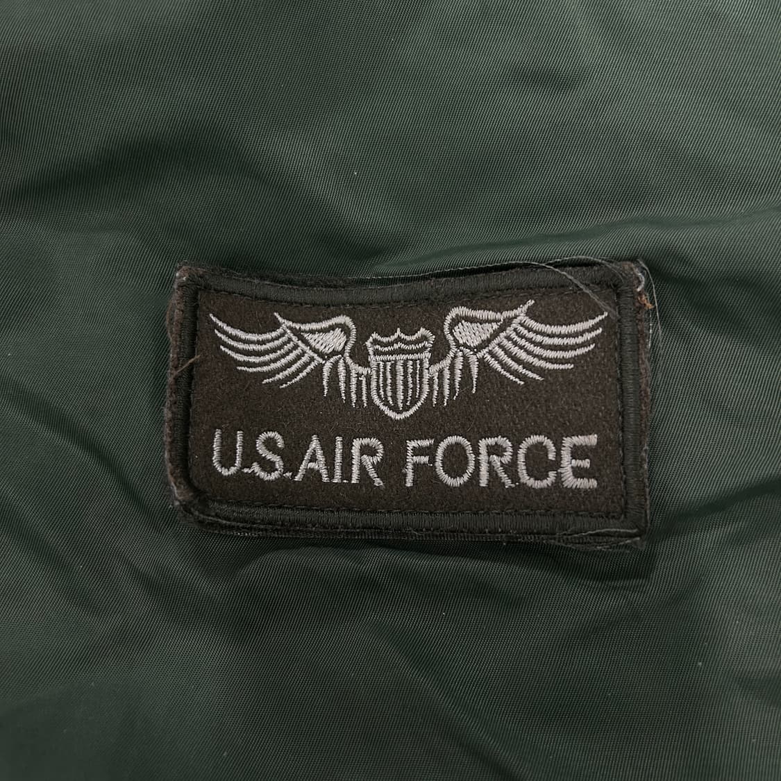 USA 항공 카키 봄버 자켓 2XL 상품이미지4